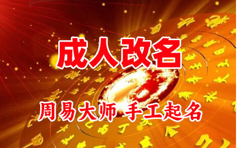广州市成人改名-找大师一对一改名先分析后改名